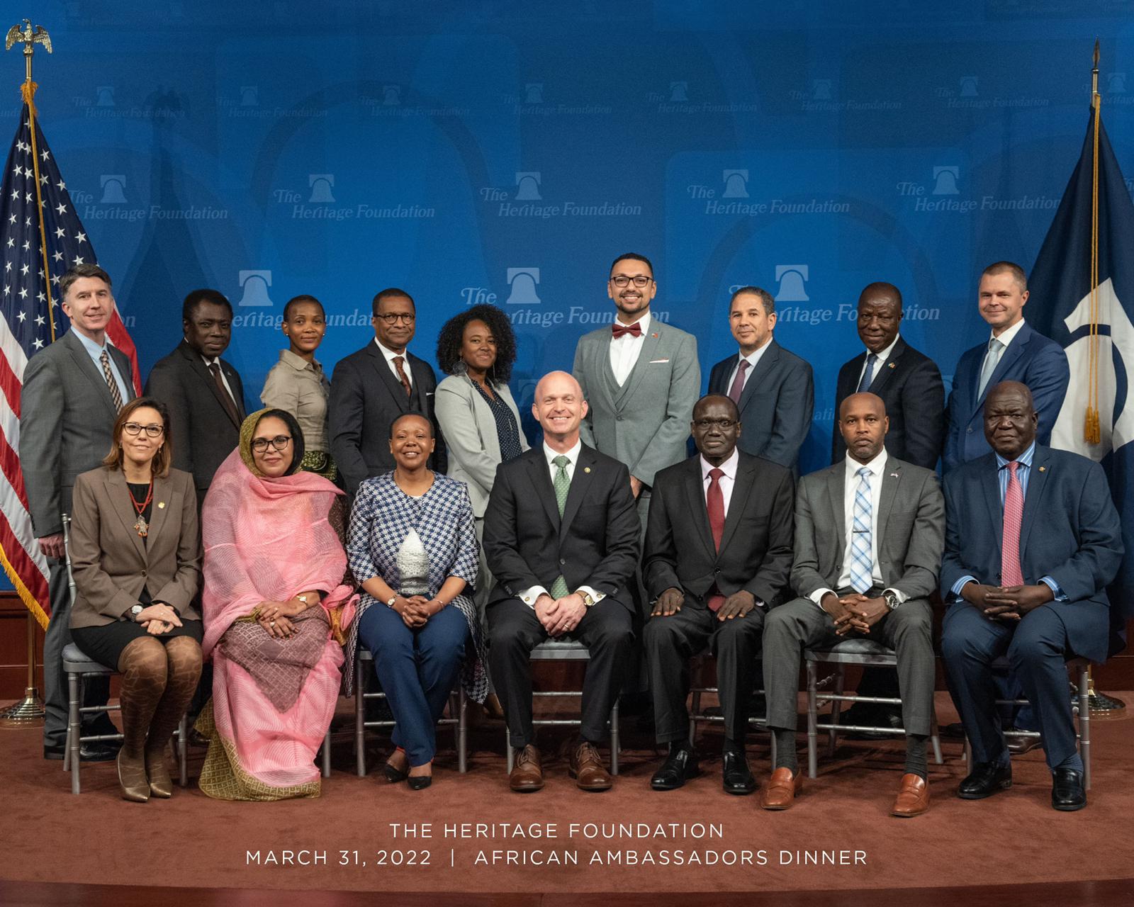 Participation in a dinner organized by the Heritage Foundation ...